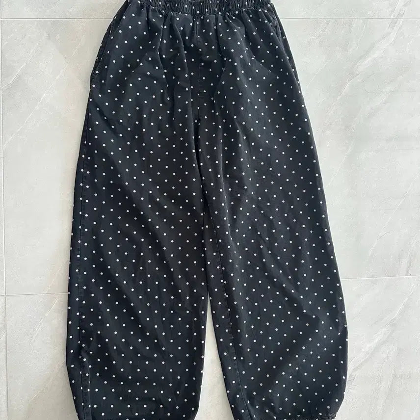 [BUNJANG] Baon Dot Banding Jogger Pants / 바온 제작 도트 밴딩 팬츠