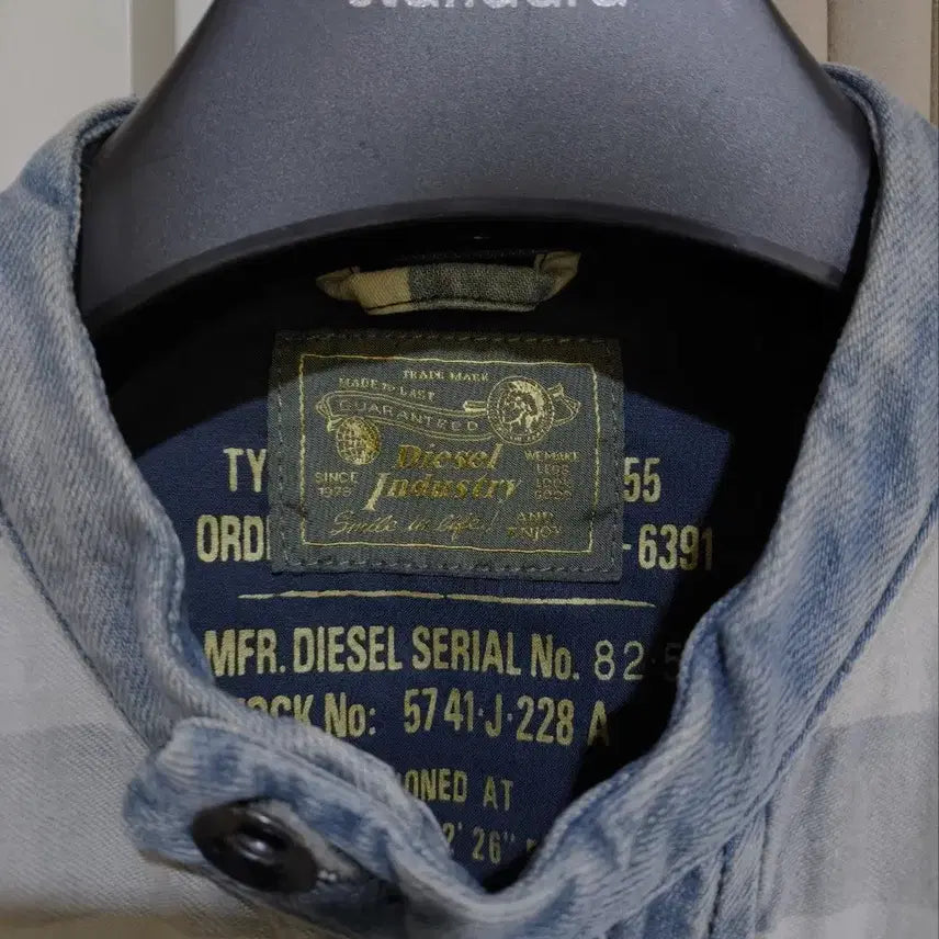 [BUNJANG] Diesel Denim Zip-Up Jacket / 디젤 데님 집업