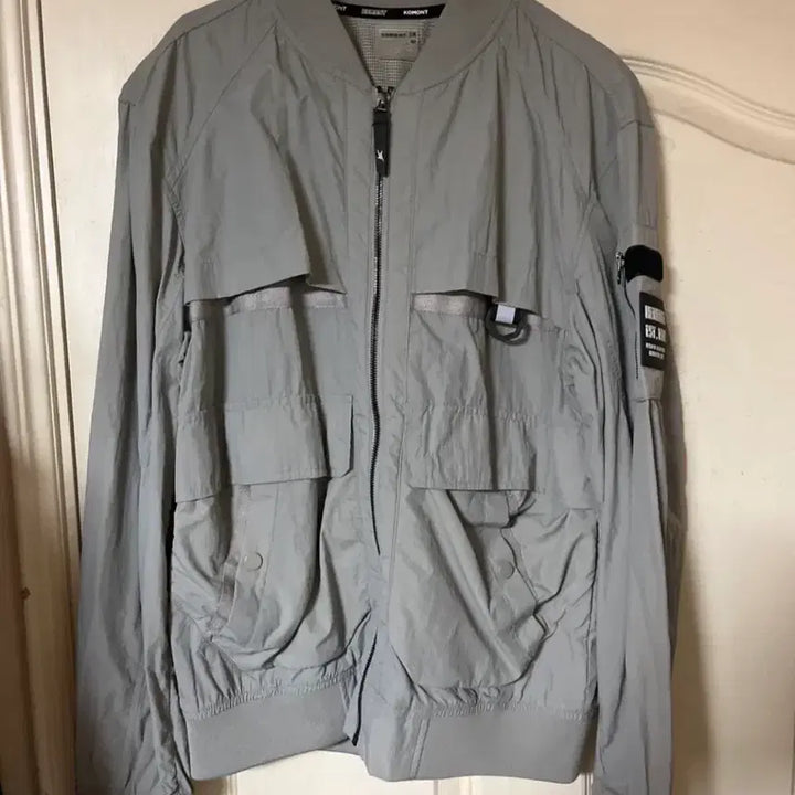 [BUNJANG] KOMONT Bomber Jacket Grey / KOMONT 코몬트 봄버 자켓 그레이