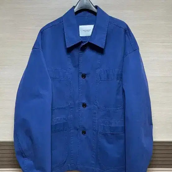 [SOLD OUT] 아웃스탠딩 블루  프렌치 워크 자켓