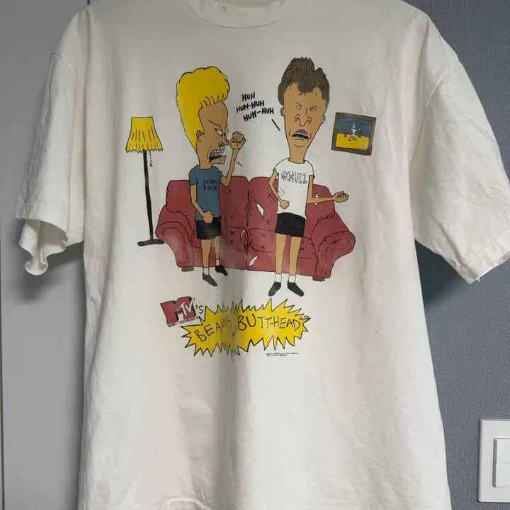 [BUNJANG] Beavis and Butthead Vintage T-Shirt [L] / Beavis and Butthead 빈티지 티셔츠 [L]