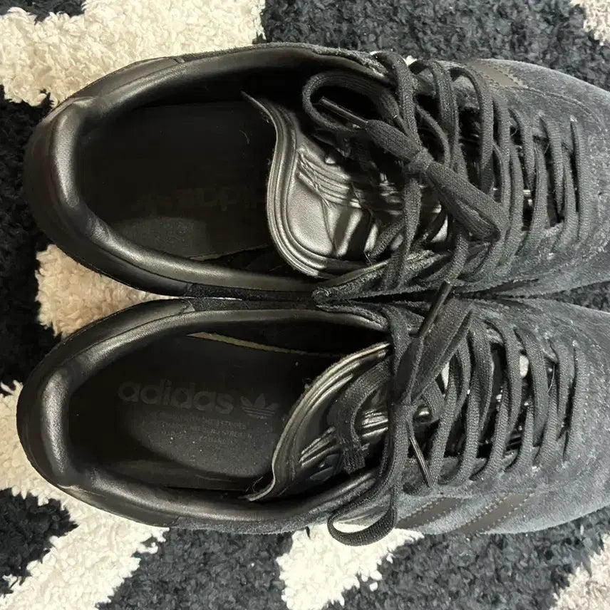 [BUNJANG] Adidas Gazelle Triple Black Sneakers / 아디다스 가젤 트리플블랙