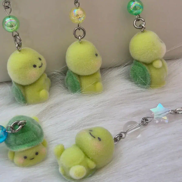[BUNJANG] Star Turtle Beaded Keychain / 별꼬북키링 비즈키링