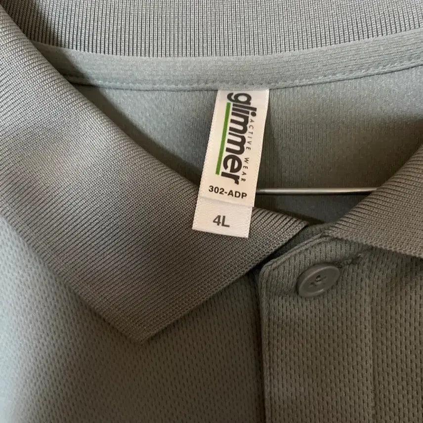 [BUNJANG] Alstyle Gray Short Sleeve Polo T-Shirt / 알스타일 회색 반팔 폴로티