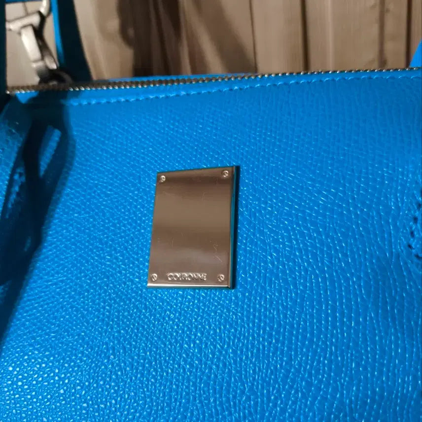 [BUNJANG] Couronne Leather Tote Bag Crossbody / 코오롱 쿠론 가죽 토트백 크로스백