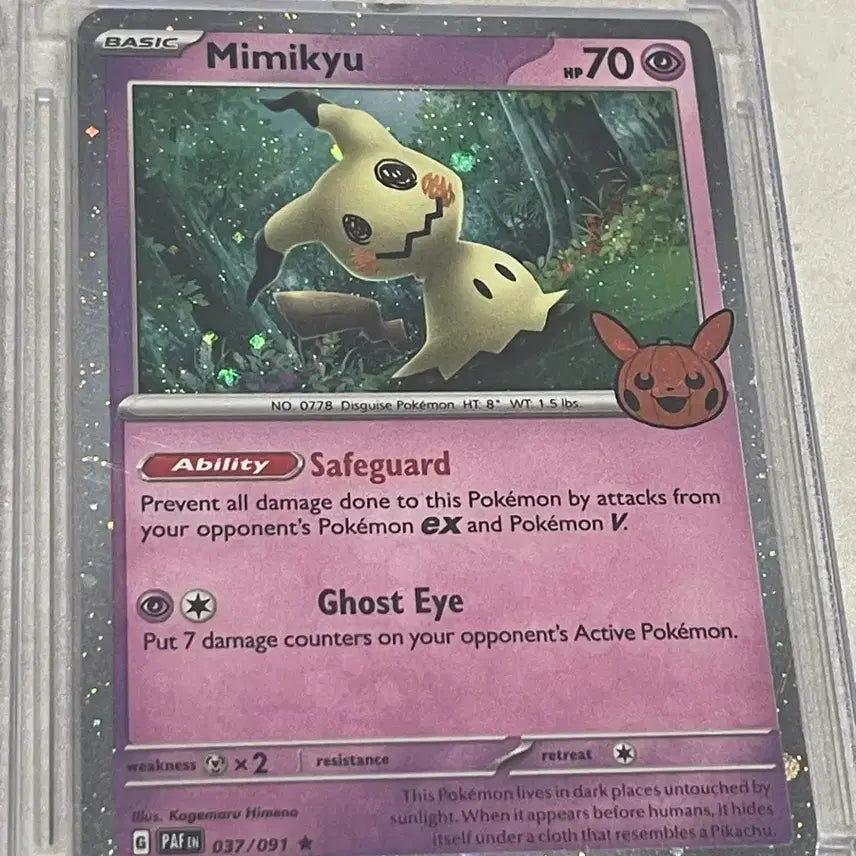 [BUNJANG] Pokemon Card Mimikyu Halloween Bundle Set / 포켓몬카드 팬텀 따라큐 할로윈 일괄