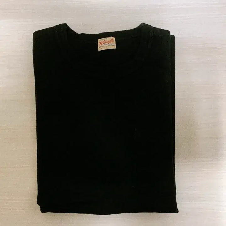 [BUNJANG] Whitesville Black Plain Short Sleeve T-Shirt L / [블랙] 화이츠빌 무지 반팔 L 판매