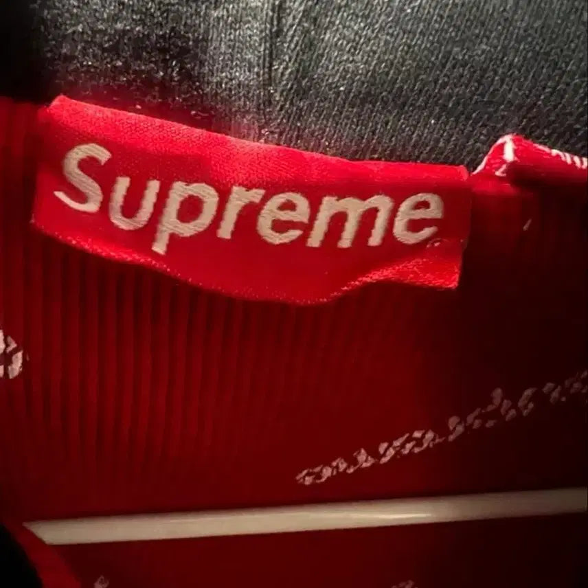 [BUNJANG] Supreme Small Logo Hooded Zip-Up / [L] 슈프림 스몰로고 후드집업