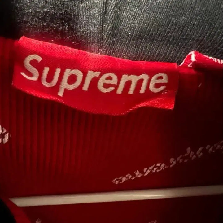 [BUNJANG] Supreme Small Logo Hooded Zip-Up / [L] 슈프림 스몰로고 후드집업