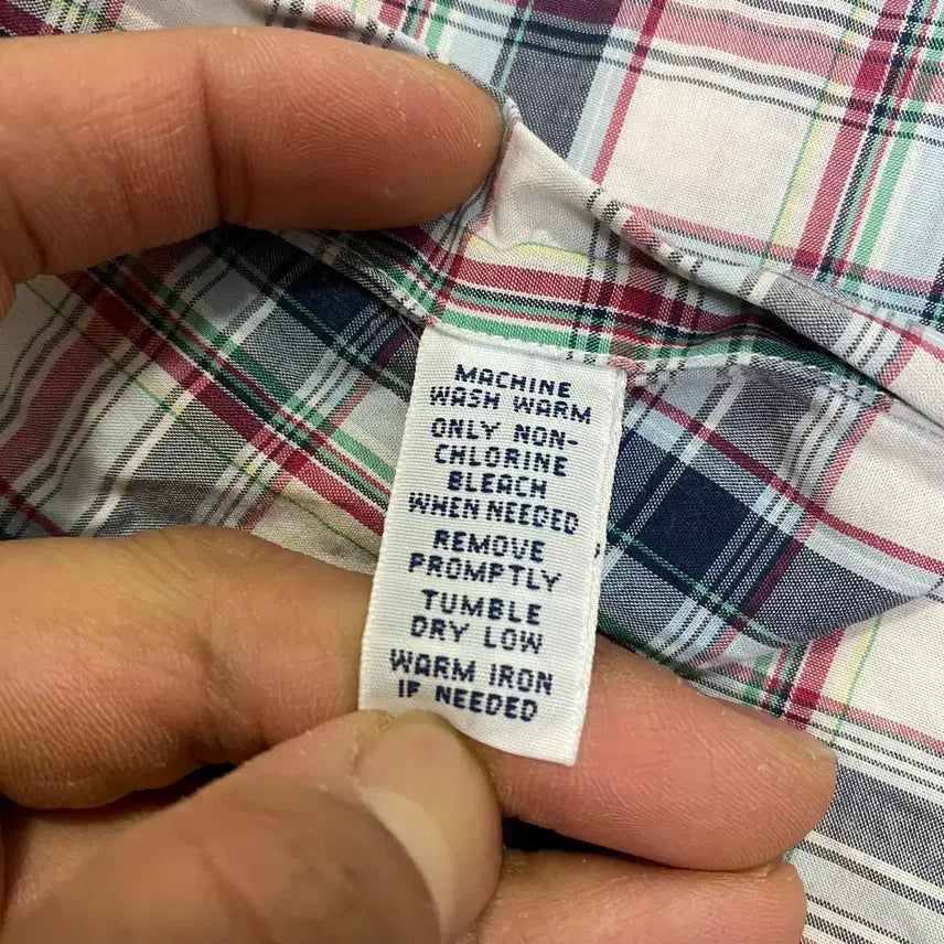 [BUNJANG] Polo Ralph Lauren Check Short Sleeve Shirt XL / 폴로 랄프로렌 체크 반팔 셔츠 XL