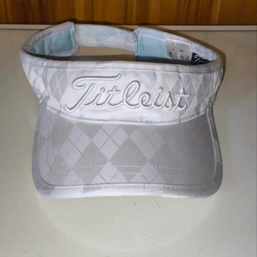 [BUNJANG] Titleist Argyle Golf Sun Cap Visor / 여성 타이틀리스트 아가일 골프 썬캡 선바이저