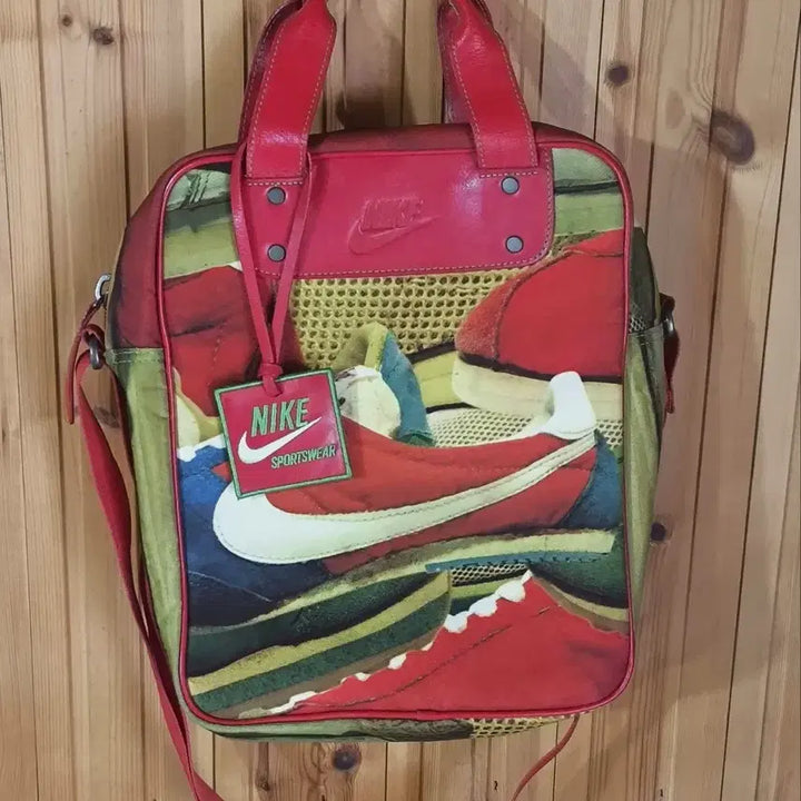 [BUNJANG] Nike Cortez Printing Crossbody Bag / 나이키 코르테즈 프린팅 크로스백