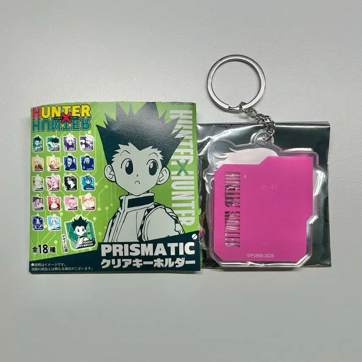 [SOLD OUT] 헌터x헌터 점프샵 PRISMATIC 아크릴 키홀더 히소카