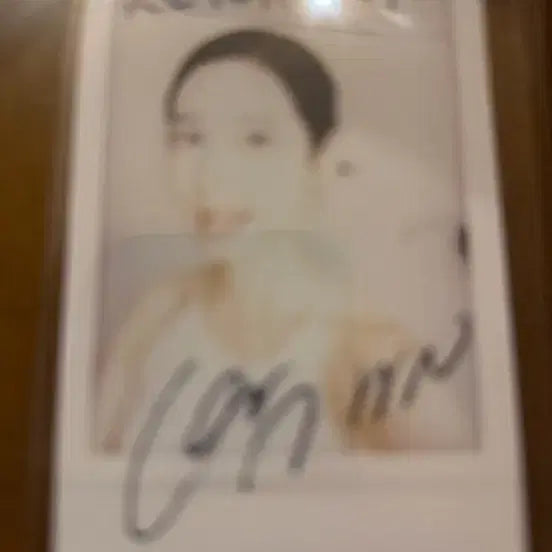 [BUNJANG] Park Ji Hyun Signed Polaroids / 배우 박지현 친필 싸인 폴라 2026