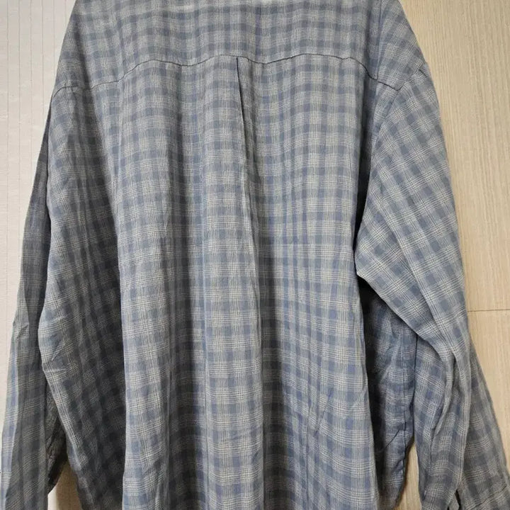 [BUNJANG] Summer Checkered Loose Fit Shirt / 새상품) 얇은 여름 체크셔츠 루즈핏