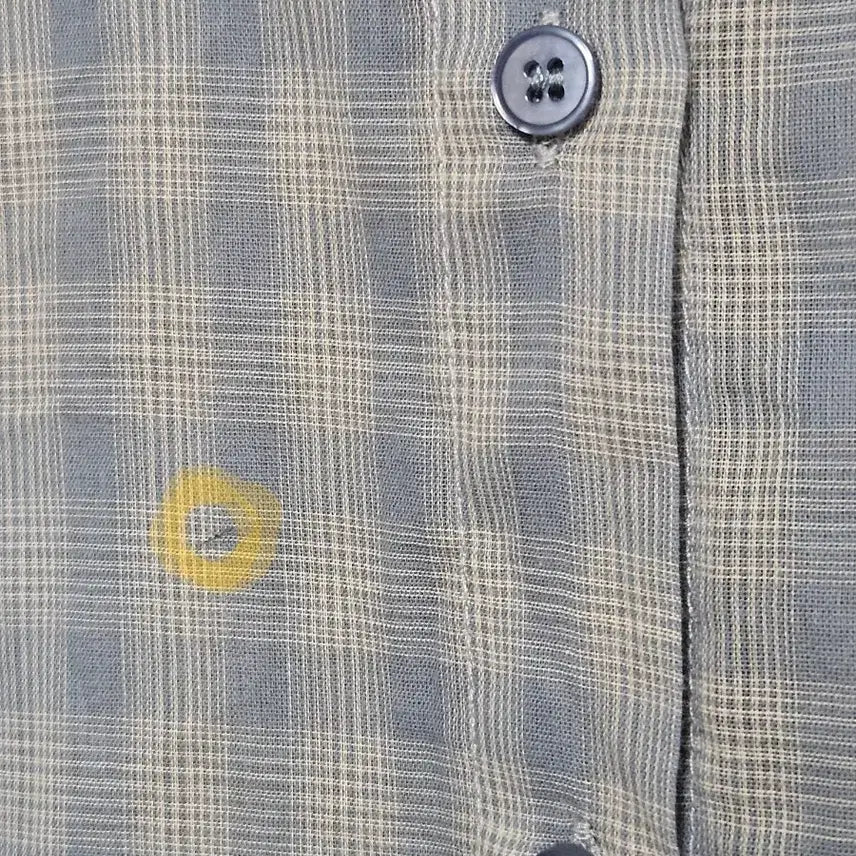 [BUNJANG] Summer Checkered Loose Fit Shirt / 새상품) 얇은 여름 체크셔츠 루즈핏