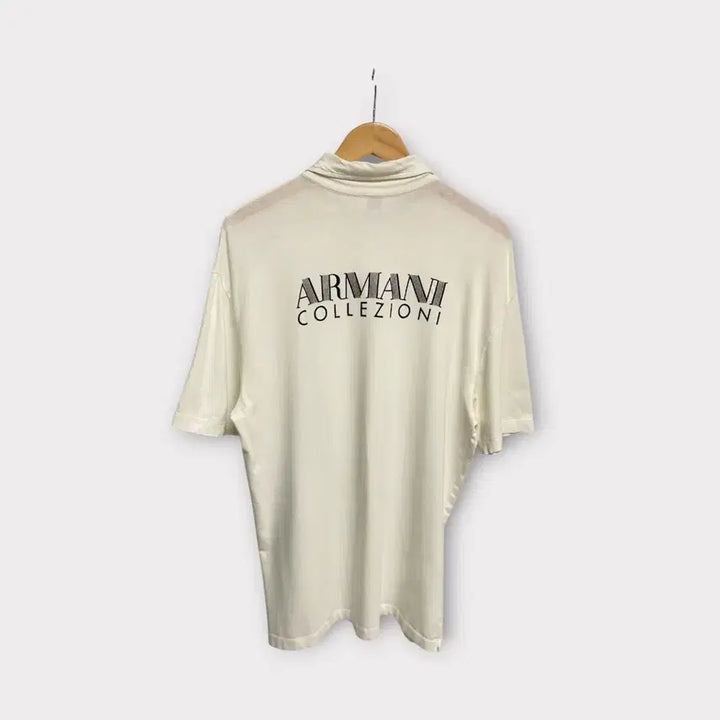 [BUNJANG] Emporio Armani White Polo Shirt 2XL / 아르마니 화이트 폴로 셔츠 2XL