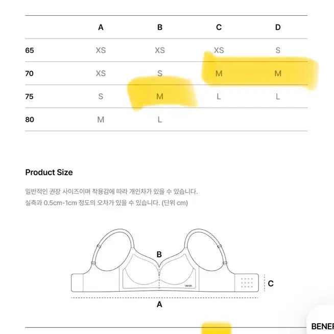 [BUNJANG] Berriesse Cool Fit Bra Volume Lift-up PLUS M Beige / (택달린 새상품) 베리시 쿨핏 브라 볼륨 리프트업 PLUS M 베이지