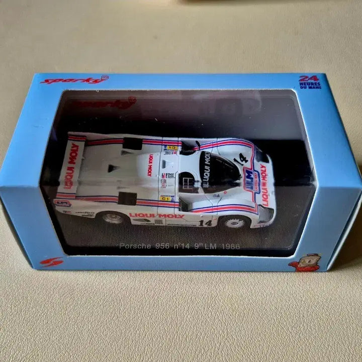 [BUNJANG] Spark Porsche 956 LM 1986 Le Mans Liqui Moly 1:64 Diecast Model / Spark 포르쉐 956 르망 리퀴몰리 1:64