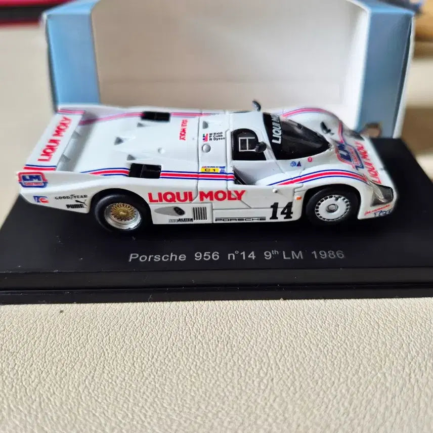 [BUNJANG] Spark Porsche 956 LM 1986 Le Mans Liqui Moly 1:64 Diecast Model / Spark 포르쉐 956 르망 리퀴몰리 1:64