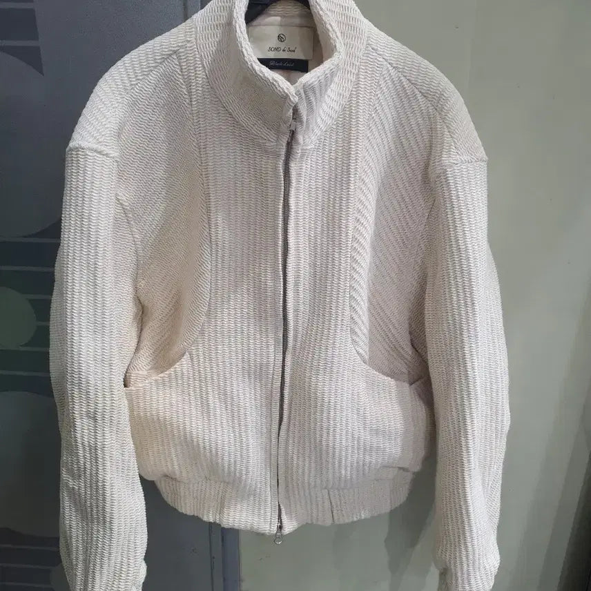 [BUNJANG] SONO Black Label Short Jacket - Ivory / 소노 SONO 블랙  라벨  숏자켓 아이보리
