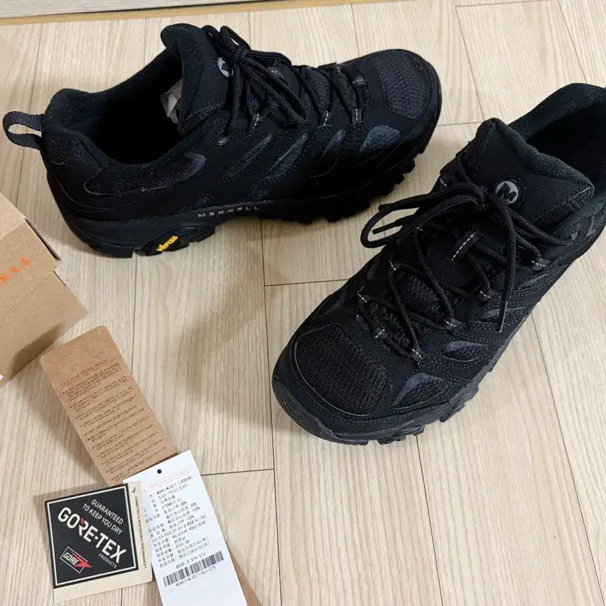 [BUNJANG] Merrell Moab 3 Synthetic GTX GORE-TEX Hiking Boots - Black, Size 275 / 머렐 모압3 GTX 블랙 275사이즈