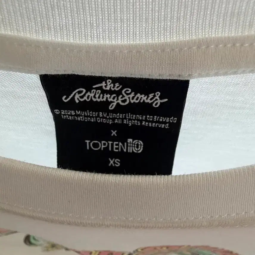 [BUNJANG] TOPTEN Rolling Stones Graphic T-Shirt / 탑텐 롤링스톤즈 반팔티 새상품 무료배송