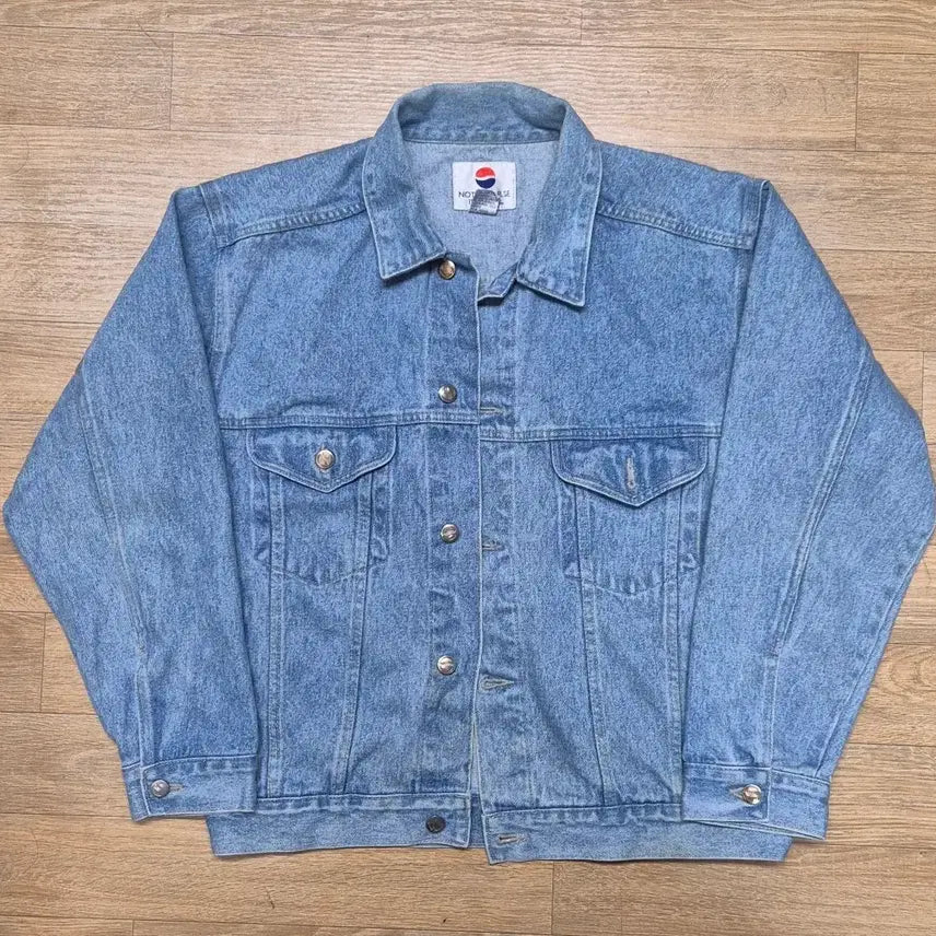 [BUNJANG] Vintage Pepsi Denim Jacket / 빈티지 펩시 데님 자켓