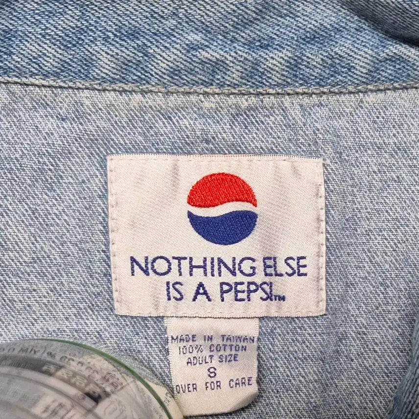 [BUNJANG] Vintage Pepsi Denim Jacket / 빈티지 펩시 데님 자켓