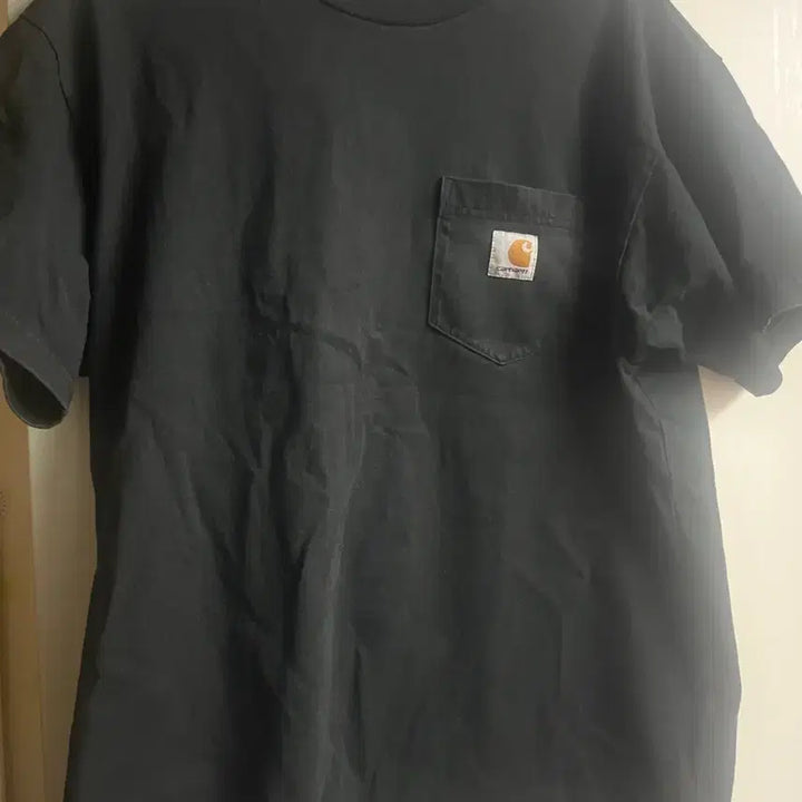 [BUNJANG] Carhartt Logo T-Shirt Black / 칼하트 반팔티