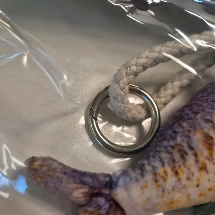 [BUNJANG] Bibigo Grilled Mackerel Defense Charm Doll Keychain Limited Edition / 비비고 고등어구이 액막이 인형 키링 이벤트 굿즈