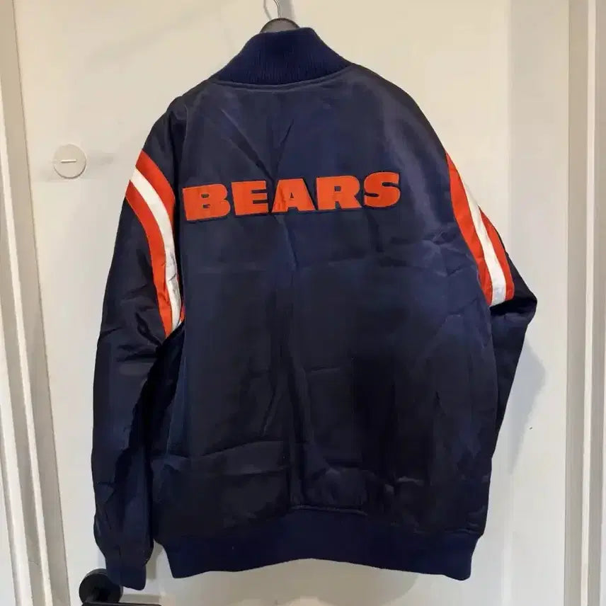 [BUNJANG] Mitchell &amp; Ness NFL Chicago Bears Stadium Jacket / 미첼앤네스 NFL 시카고 베어스 스타디움 자켓