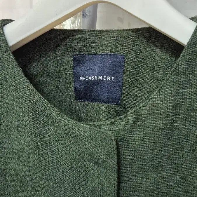 [SOLD OUT] 한섬) 더 캐시미어  마100%  짚업 롱 베스트