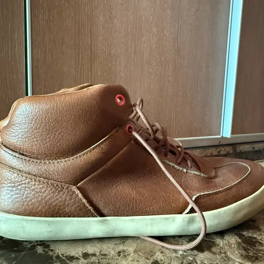 [BUNJANG] Camper Leather Sneakers Brown / 캠퍼 가죽 갈색 신발