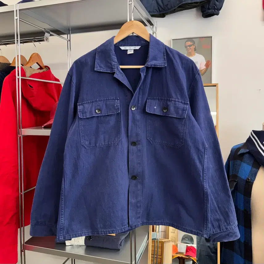 [BUNJANG] Vintage 80s French Work Jacket (M) / [M] 80s 빈티지 프렌치 워크 자켓