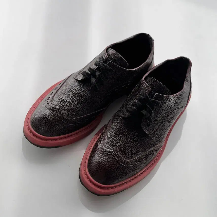 [BUNJANG] Balenciaga Oxford Brogue Leather Loafers / 발렌시아가 옥스포드 브로그
