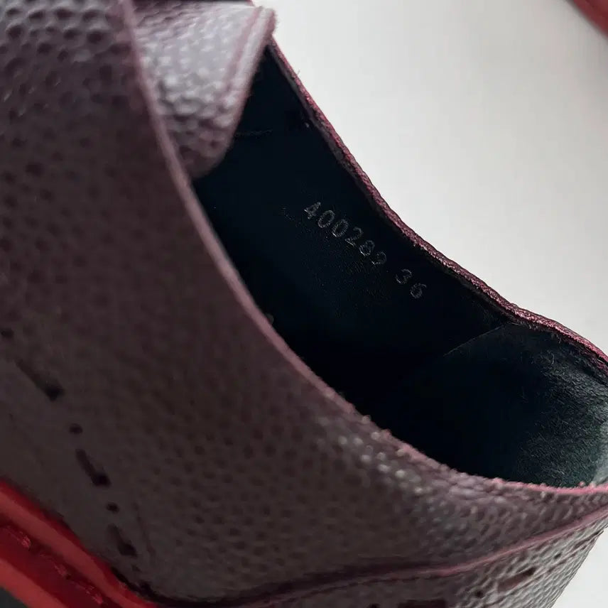 [BUNJANG] Balenciaga Oxford Brogue Leather Loafers / 발렌시아가 옥스포드 브로그