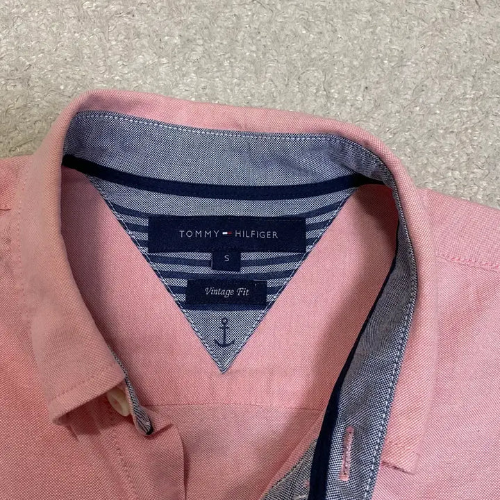 [BUNJANG] Tommy Hilfiger Pink Shirt Vintage Fit Size S / 타미힐피거 핑크 셔츠 빈티지핏 s