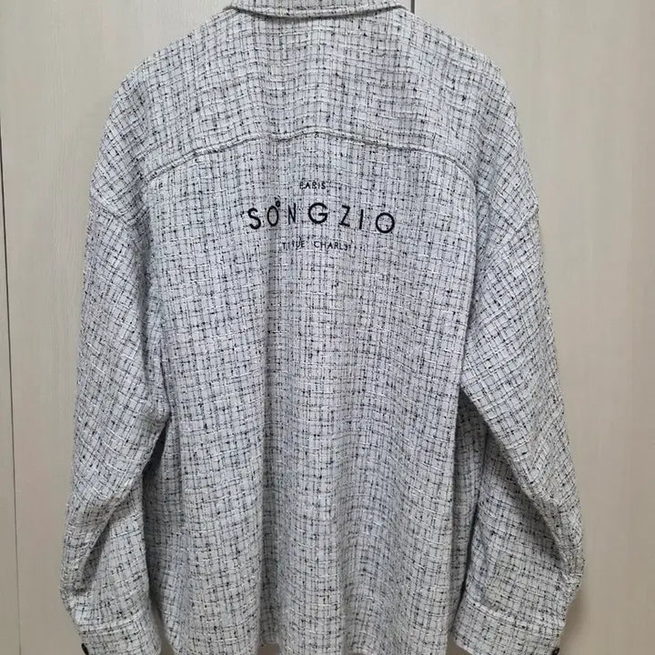 [SOLD OUT] [46] 송지오 26SS 트위드 셔츠 화이트
