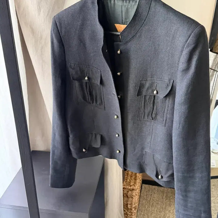[BUNJANG] Helmut Lang Fallwick Linen Button Jacket / 헬무트랭 fallwick 린넨 버튼 자켓
