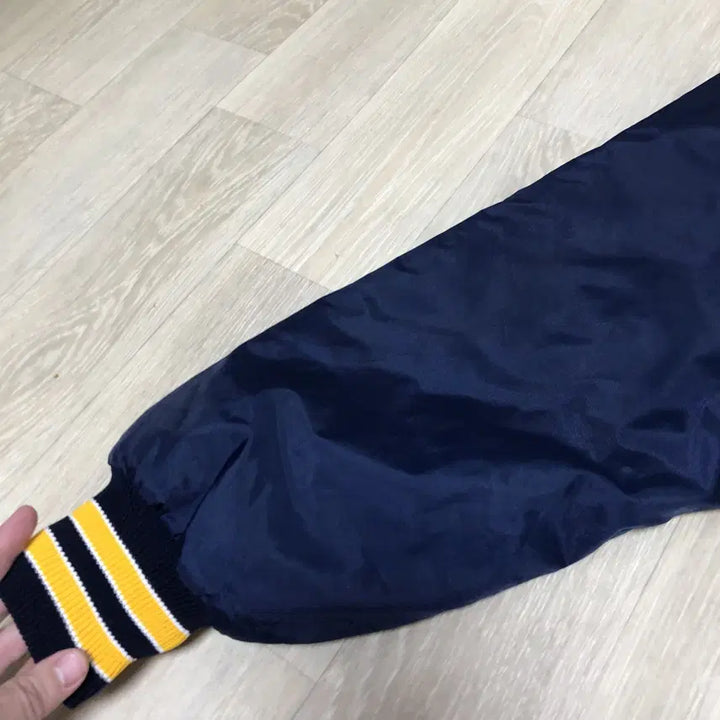 [BUNJANG] Vintage 90s Holloway USA Navy Varsity Jacket / L) 90&