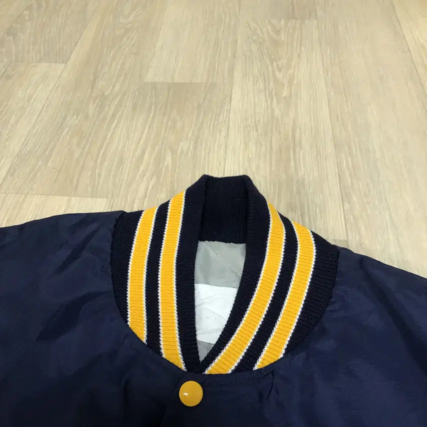 [BUNJANG] Vintage 90s Holloway USA Navy Varsity Jacket / L) 90&