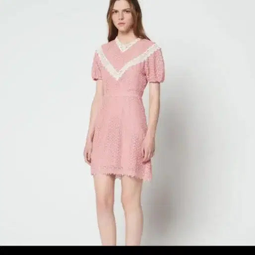 [BUNJANG] Sandro Gaby Dress Size 38 / 산드로 가빈 원피스 새것 38사이즈 55추천