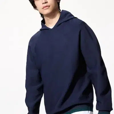 [BUNJANG] Uniqlo Washable 3D Knit Full Zip-Up Parka / 유니클로 워셔블3D니트풀파카