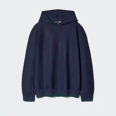 [BUNJANG] Uniqlo Washable 3D Knit Full Zip-Up Parka / 유니클로 워셔블3D니트풀파카
