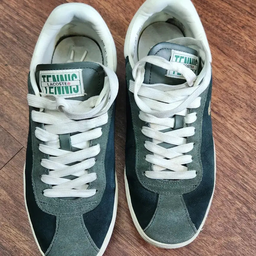 [BUNJANG] Lacoste Vintage Suede Sneakers UK7 (260mm) / 빈티지 무드 라코스테 스웨이드 스니커즈 UK7(260)