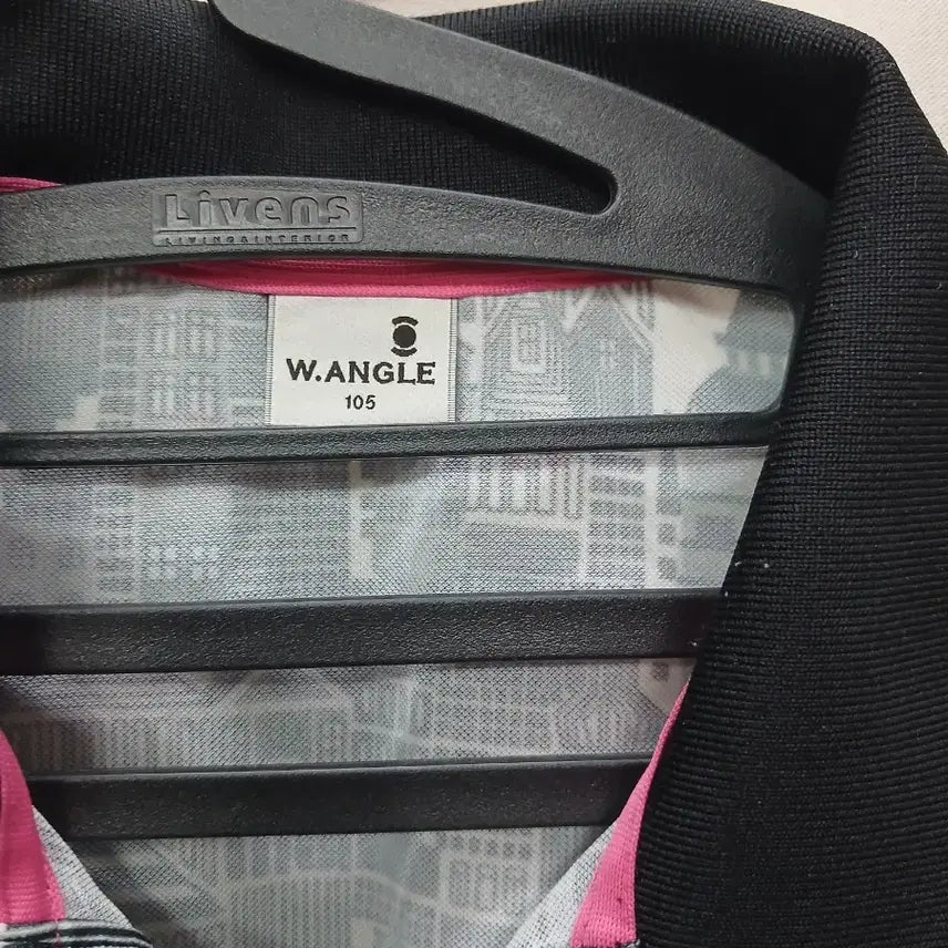 [BUNJANG] W.ANGLE Building Print Short Sleeve Polo T-shirt / W.ANGLE 건물 프린트 반팔 폴로티