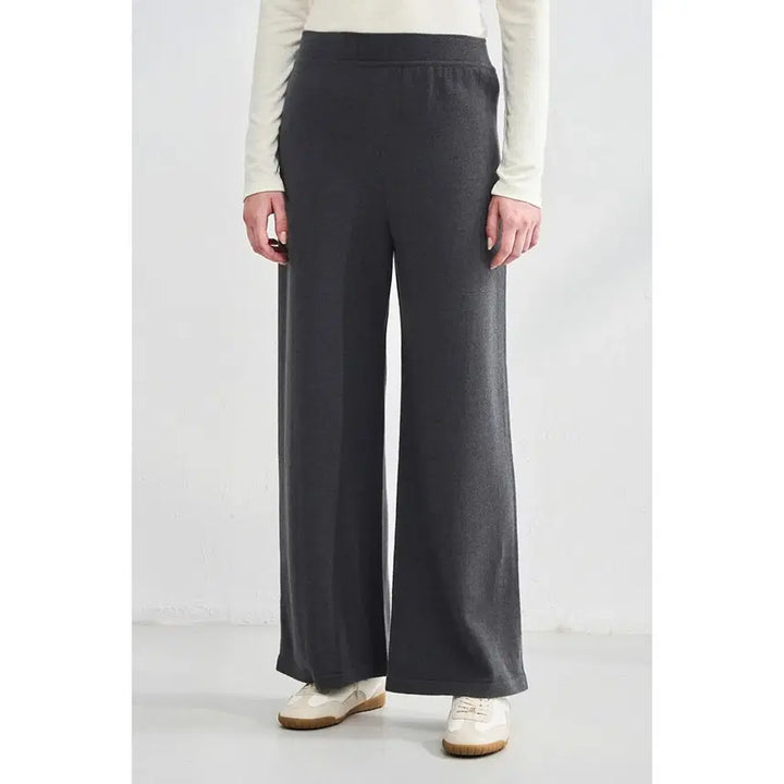 [BUNJANG] LATT 25 Cashmere Blend Wide Knit Pants / LATT 25 캐시미어 니트 팬츠