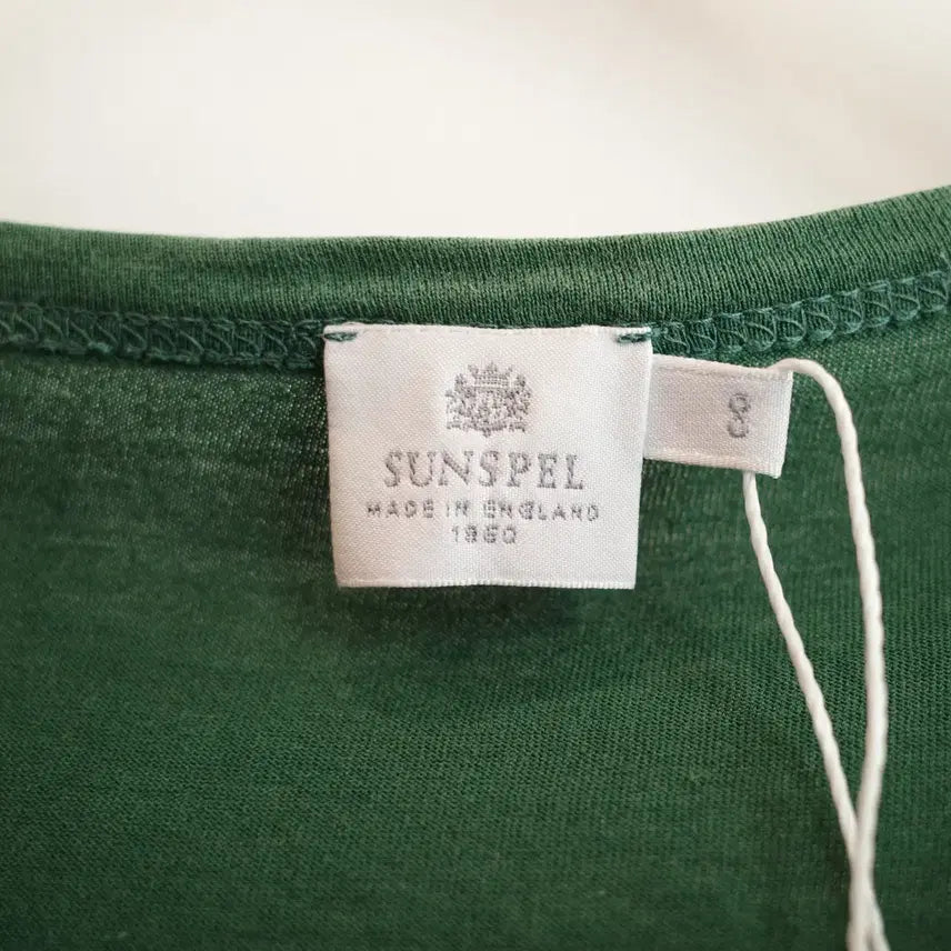 [BUNJANG] Sunspel Round Neck T-Shirt (Made in England) / SUNSPEL 선스펠 라운드 티셔츠 (MADE IN ENGLAND)