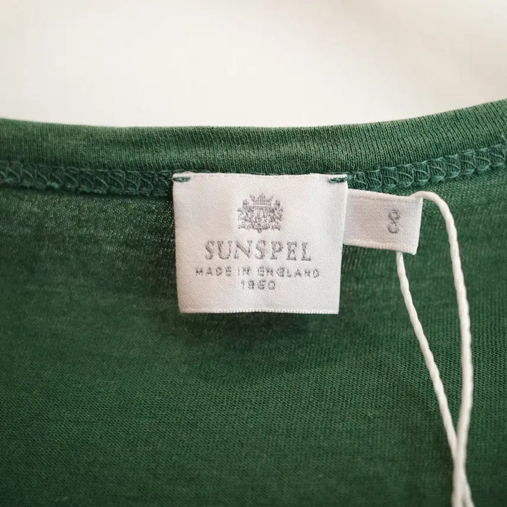[BUNJANG] Sunspel Round Neck T-Shirt (Made in England) / SUNSPEL 선스펠 라운드 티셔츠 (MADE IN ENGLAND)